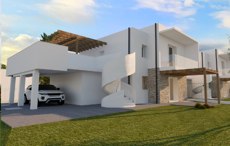 Progetto Trifamiliare Abano Terme LIM studioarchitetti